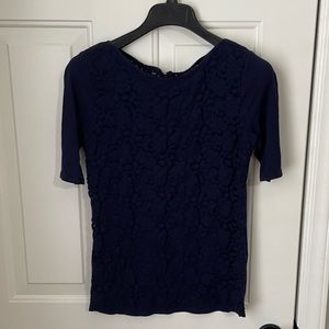 Jones New York Navy Shirt Size Medium